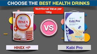 HINEX HP Vs KabiPro: Nutritional Value per 100g || Find The Best