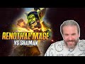 (Hearthstone) RENOthal Mage VS Shaman