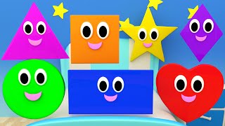 Shapes Songs Nursery Rhymes For Kids And Children Learn Shapes  Kids