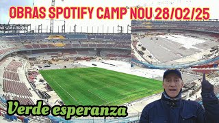 Obras Spotify Camp Nou 28/02/25 \