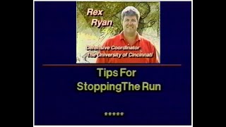 Tips for Stopping the Run - Rex Ryan