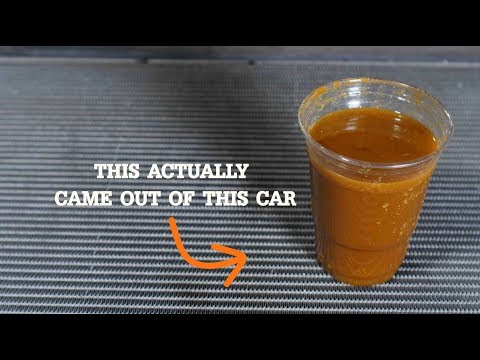 Why is my coolant tank Brown?