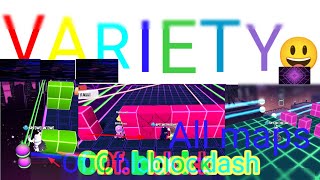 Variety of block dash maps I How to play block dash maps I Block Dash TIps