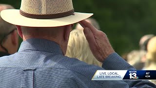 'Because of the brave': Hundreds gather to honor fallen heroes on Memorial Day
