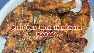 மீன் உடையாமல் மீன் மசாலா செய்வது எப்புடி| Fish fry in tamil| homemade| மீன் வருவல் அருமையான சுவையில்