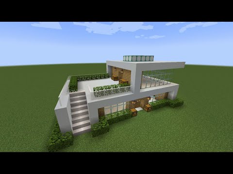 Minecraft Modern Lüks Villa Yapımı - KOLAY - YouTube