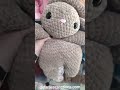 let's crochet another jumbo bunny! #crochetbunny