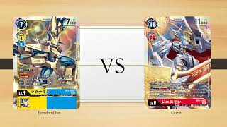 [Digimon Card Game Casual 13]Magnamon VS Jesmon