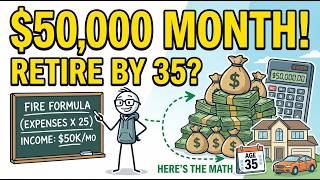 A $50,000/Month Salary and Retiring at 35? Here's the Math