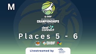 M Placing | Place 5 - 6 | DIBF Asia-Pacific Deaf Basketball Championships 2024