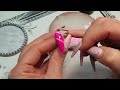 pink candy nails for christmas. neon christmas nails. xmas nail art