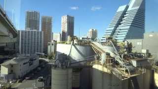 ゆりかもめ車窓　船の科学館〜芝浦ふ頭駅