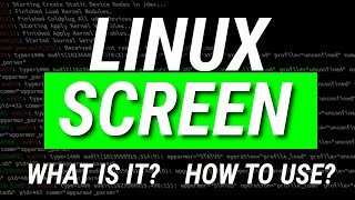 Linux SCREEN: Terminals Within A Terminal. Learn all about it.