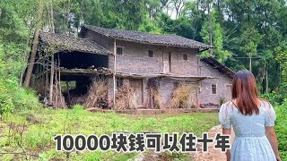 乡村两层小楼，10000块钱可以住十年，门口还有小院，您看值吗？