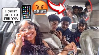 Cheating On JAYC In Front Of His Homeboys PRANK