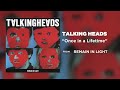 talking heads once in a lifetime official audio