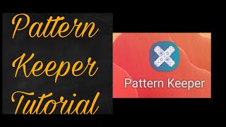 Pattern Keeper Tutorial #flosstube #pattern keeper