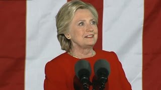 Full Video: Hillary Clinton speaks at Philadelphia rally on the eve of Election Day