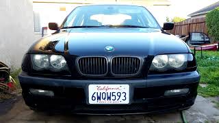 BMW E46 Project Car: VHT Niteshades on Corner Lights and Fixing the Window Trim