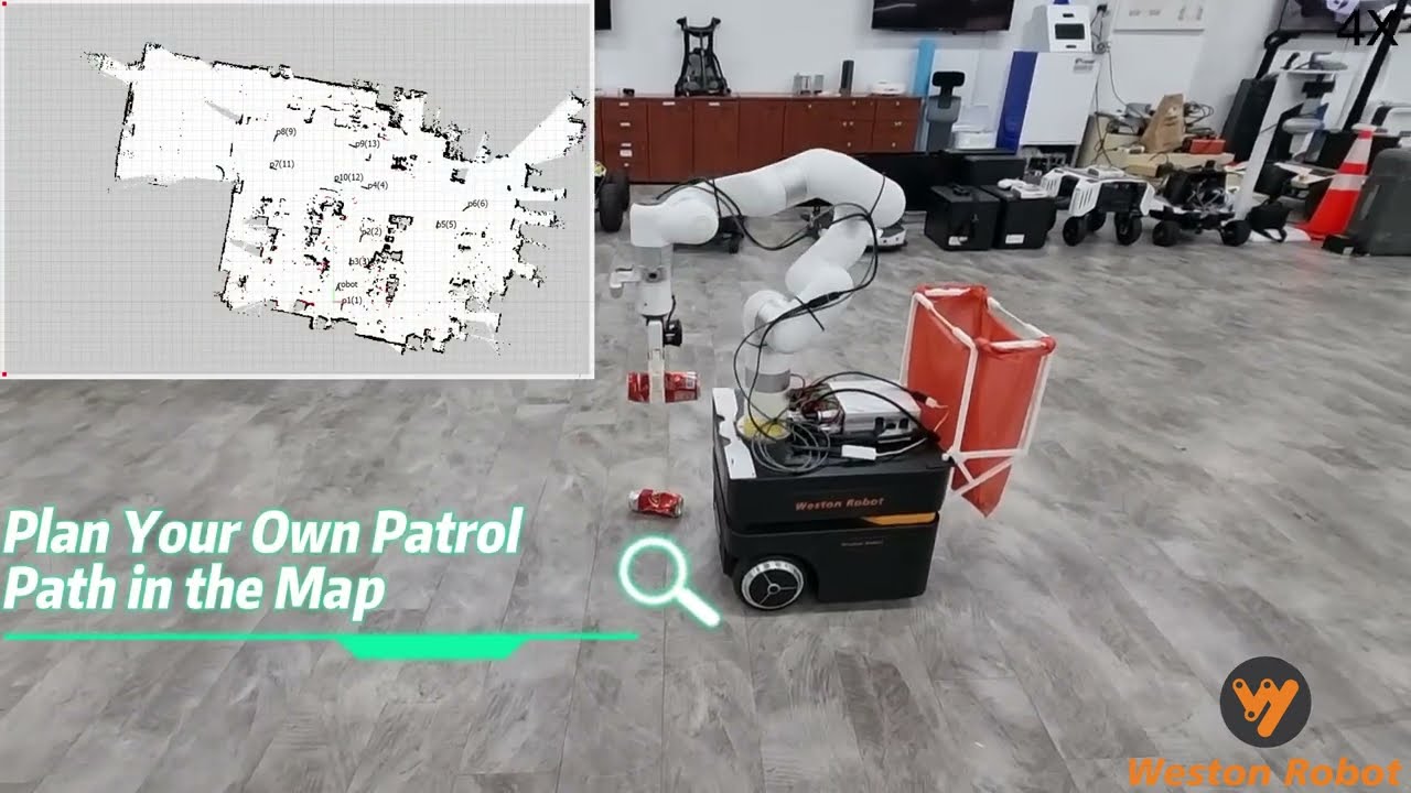 Autonomous Trash Picking Robot Using Nvidia Xavier Youtube