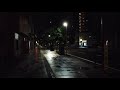 【東京 夜の八王子 散歩 ⑤】 tokyo hachio ji walking 4k