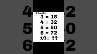 Solve if you Can !🤔IQ Test#viral​|#trending​|#shorts​|math|quiz|test| #sscgk #upsc #motivation