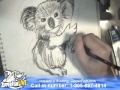 Drawing live on ZipperFish LIVE!