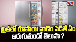 Refrigerator : ఫ్రిజ్‌లో రూపాయి నాణెం పెడితే ఏం జరుగుతుందో తెలుసా ? | News Chips | hmtv