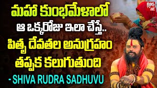 మహా కుంభమేళాలో ఆ ఒక్కరోజు ఇలా చేస్తే.. | Maha Kumbh Mela 2025 | Shiva Rudra Sadhuvu | BIG TV