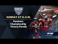 Florida Panthers celebrate with Stanley Cup; victory parade set for Sunday