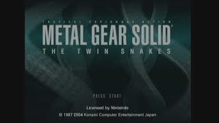 MGSTTS METAL GEAR SOLID: THE TWIN SNAKES