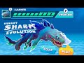 Playing As Luminite With MAX LVL STATS | Hungry Shark Evo