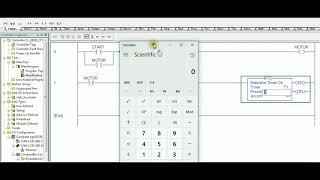 LD 17 - Motor Service using Retentive Timer RTO - Easy PLC Programming Tutorials for Beginners