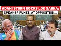 Om Birla Fires At Opposition Amid Ruckus In Lok Sabha Over Debate On Adani Controversy | Watch