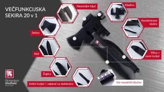 Richardson Sheffield MULTITOOLS - Večfunkcijska sekira 20 v 1