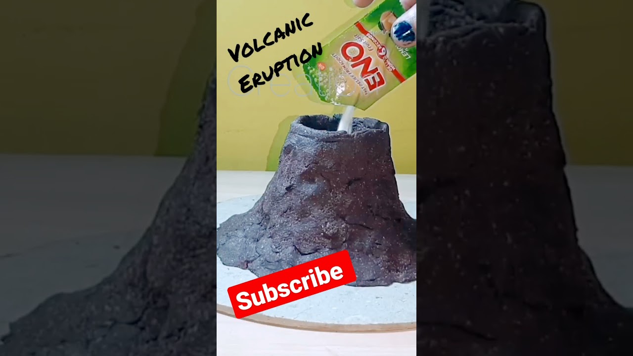 Shorts Volcano Eruption Model Volcanic Eruption ёямл Kansal Creation Go It