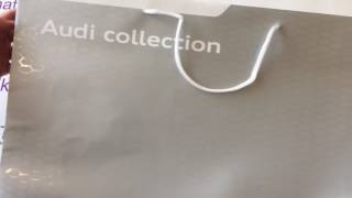 Бумажный подарочный пакет Audi Collection Paper bag, Size L, артикул 7281100103