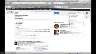 How to: Askew and Google Gravity Trick - I'm Feeling Lucky