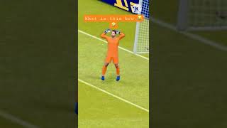 Is that goalkeeper drunk?? #shorts #shortfeed #neymar #messi #like #fifa #viral #efootball2023