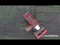 12 row Sugarbeet harvesting  Rovers Boekel l Holmer  Agrifac Hexx Traxx 12  Gilles overlaadwagen