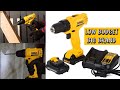 DeWalt cordless impact drill driver unboxing with test.