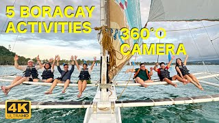 Top 5 Group Water Activities in Boracay, Philippines!