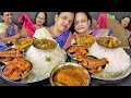 EATING RICE | PABDA POMFRET MUSTARD POPPY CURRY | RUI BATA FISH SOUP | POTOL POSTO | TETULER CHUTNEY