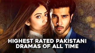 Top 50 Highest Rated Pakistani Dramas Ever II BLOCKBUSTER DRAMAS THAT BROKE RECORDS OF RATINGS