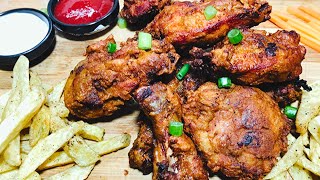 রেস্টুরেন্ট স্টাইলে অথেনটিক চিকেন ফ্রাই || Restaurant style authentic chicken fry