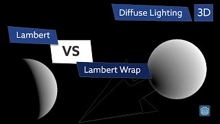 Shaders - Diffuse lighting - Lambert Wrap vs Lambert