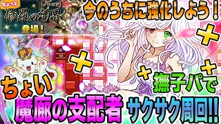 【今がチャンス！】ちょっと魔廊の支配者を撫子パでサクサク周回！＋ ポイントやたまドラを集めろ！パズドラ