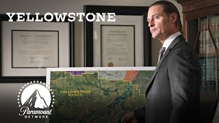 The Meeting Over Yellowstone Ranch's Future | Yellowstone | Paramount Network