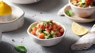 Simple and Refreshing: How to Make Shirazi Salad