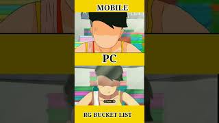 RG BUCKET LIST ANIMATION ON MOBILE #rgbucketlist #animation #shorts